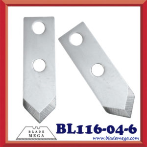 Stainless steel V-shaped paper cutter blade