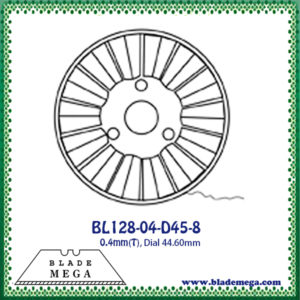 Circular round rotary blade